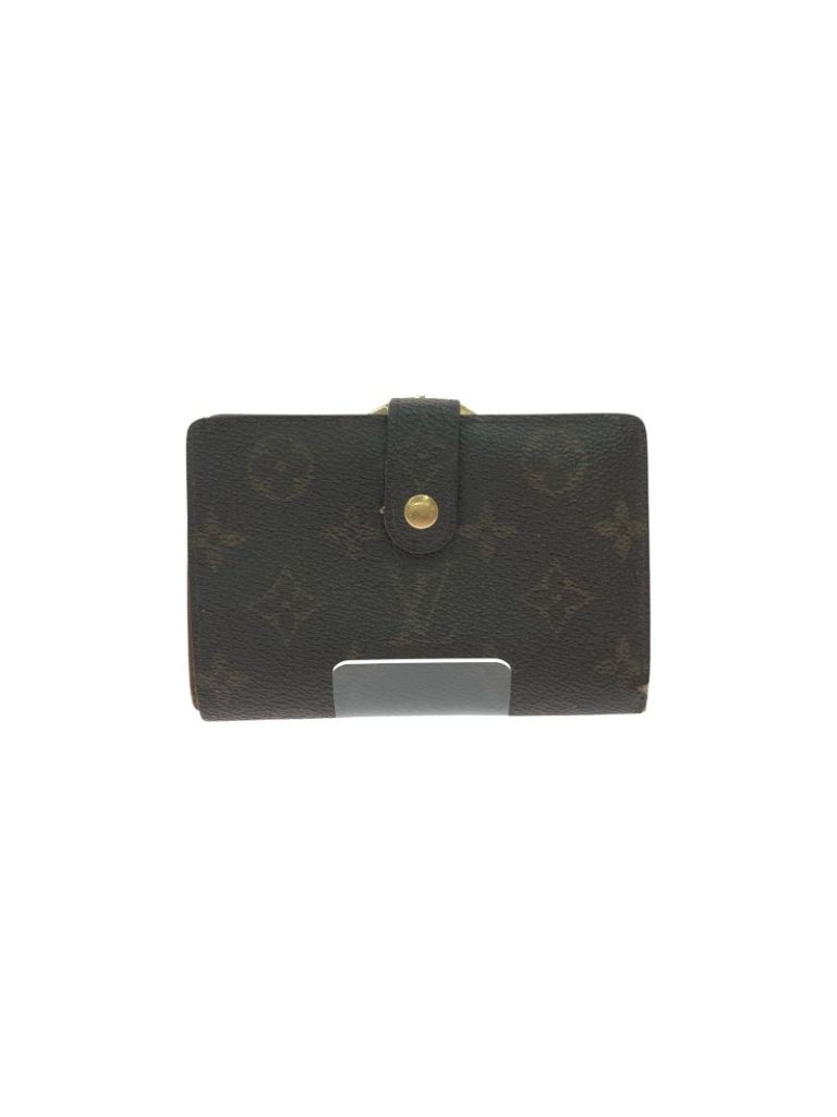 Louis Vuitton Bifold Wallet Clasp Monogram Porte Monnaie Pied Viennois
